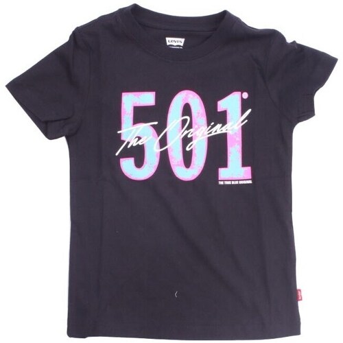 Abbigliamento Bambina T-shirt maniche corte Levi's 8EH882 Nero