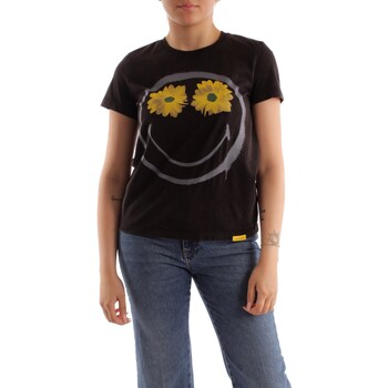 Abbigliamento Donna T-shirt maniche corte Desigual 23SWTKA0 Nero