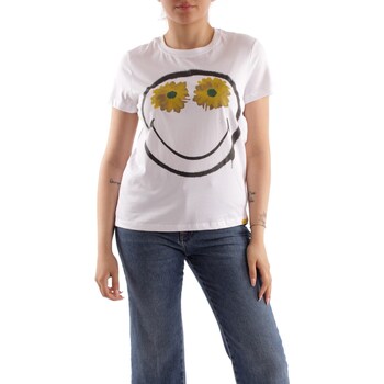 Abbigliamento Donna T-shirt maniche corte Desigual 23SWTKA0 Bianco