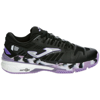 Scarpe Donna Sneakers Joma T. Slam Lady Padel  - Black/Purple Nero