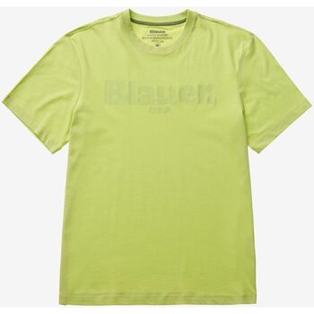 Abbigliamento Uomo T-shirt & Polo Blauer 23SBLUH02094 2000000296456 Verde