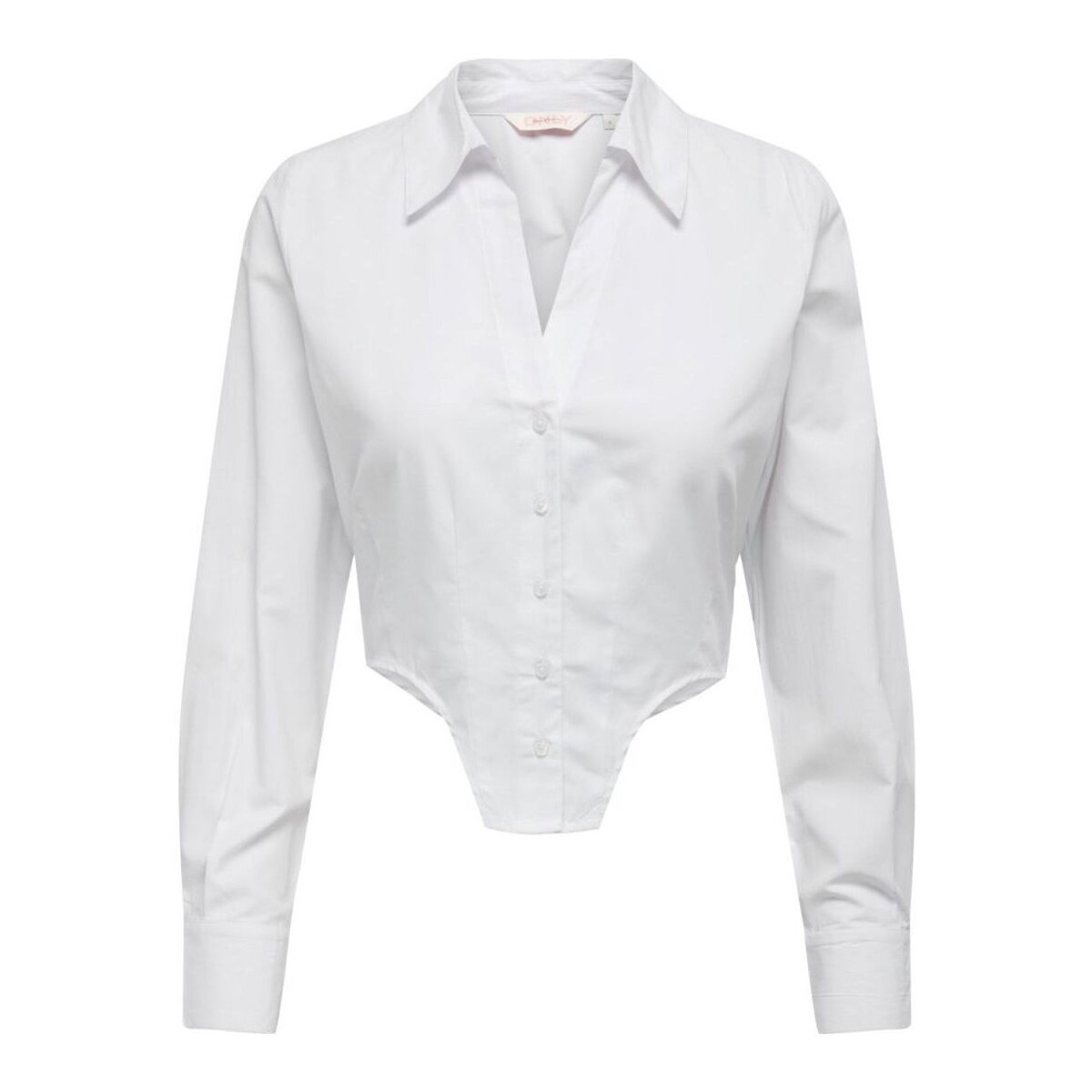 Abbigliamento Donna Camicie Only 15296738 AGLA-BRIGHT WHITE Bianco