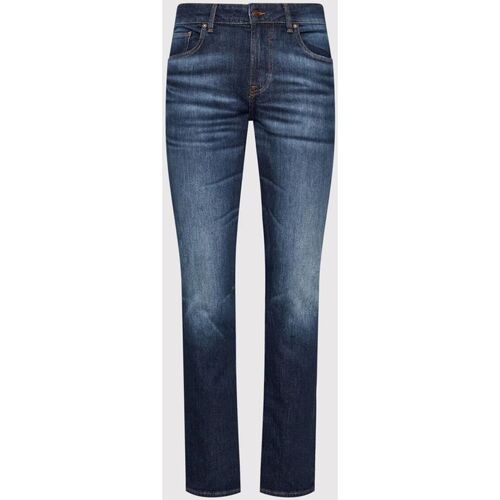 Abbigliamento Uomo Jeans Guess M2YAN2 D4Q41 ANGELS-2CRD CARRY DARK Blu