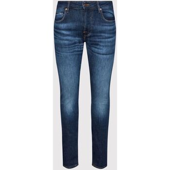 Abbigliamento Uomo Jeans Guess M2YA27 D4Q41 CHRIS-2CRD CARRY DARK Blu