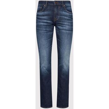 Abbigliamento Uomo Jeans Guess M2YAN2 D4Q41 ANGELS-2CRD CARRY DARK Blu