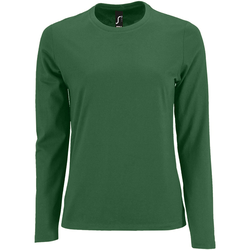 Abbigliamento Donna T-shirts a maniche lunghe Sols Imperial Verde