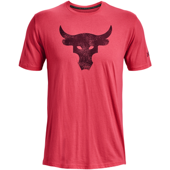 Abbigliamento Uomo Top / T-shirt senza maniche Under Armour Project Rock Brahma Bull Rosa