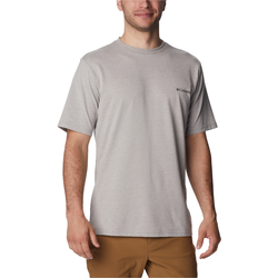 Abbigliamento Uomo T-shirt maniche corte Columbia CSC Basic Logo SS Tee Grigio