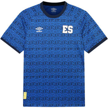 Abbigliamento Uomo T-shirts a maniche lunghe Umbro Pre Match Blu