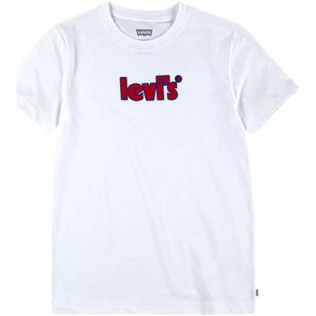 Abbigliamento Unisex bambino T-shirt maniche corte Levi's Graphic Bianco