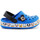 Scarpe Bambina Sandali Crocs FL Mickey Mouse Band Clog T 207718-4JL Blu