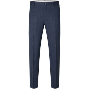 Abbigliamento Uomo Pantaloni Selected 16087871 OASIS PANT-DARK NAVY Blu