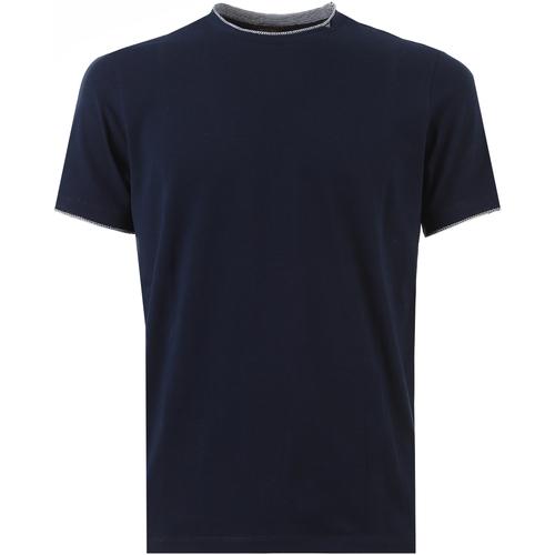 Abbigliamento Uomo T-shirt & Polo Jeordie's 24110 400 Blu