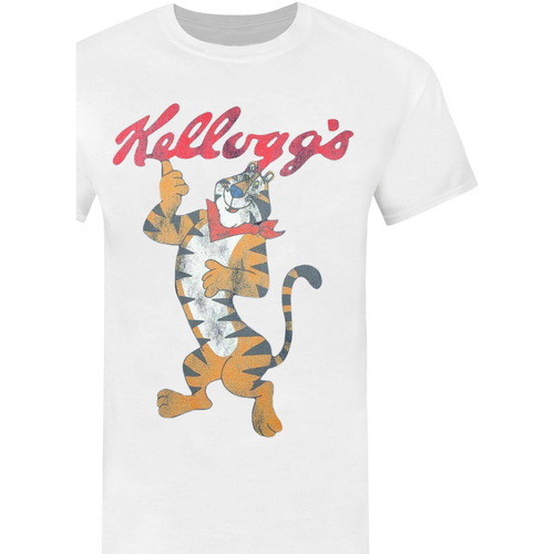 Abbigliamento Uomo T-shirts a maniche lunghe Kelloggs TV623 Bianco