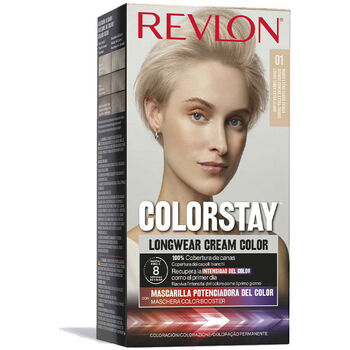 Bellezza Donna Tinta Revlon Colorstay Colorante Permanente 001-cenere 