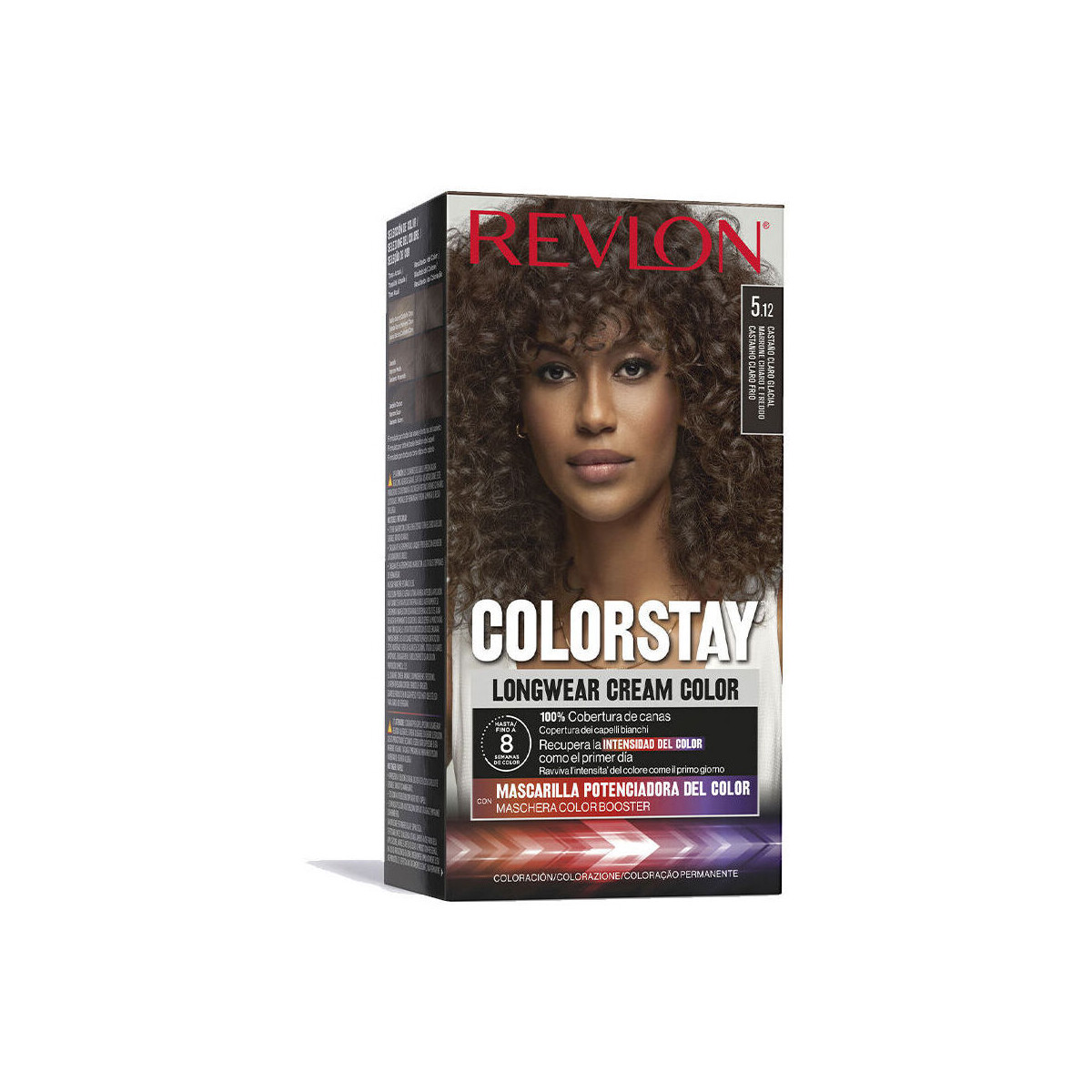 Bellezza Donna Tinta Revlon Colorstay Colorante Permanente 5.12-castano Glaciale 