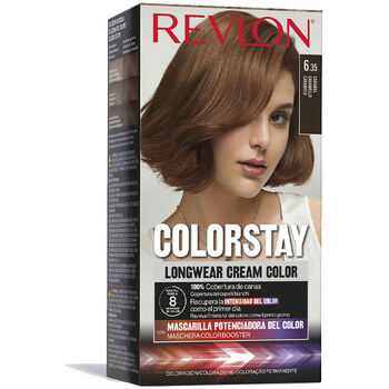 Bellezza Donna Tinta Revlon Colorstay Colorante Permanente 6.35-caramello 
