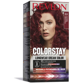 Bellezza Donna Tinta Revlon Colorstay Colorante Permanente 6.6-rosso Intenso 