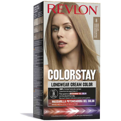 Bellezza Donna Tinta Revlon Colorstay Colorante Permanente 8-biondo Chiaro 
