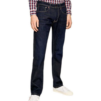 Abbigliamento Uomo Jeans dritti Pepe jeans PM205210AB02 Blu