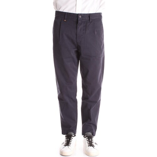Abbigliamento Uomo Pantalone Cargo BOSS 50489106 Blu