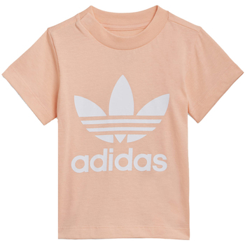 Abbigliamento Bambina T-shirt & Polo adidas Originals T-SHIRT TREFOIL BIMBA Rosa