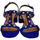Scarpe Donna Sandali Legazzelle 630-BLU Blu