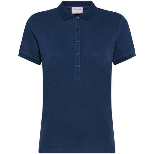 Abbigliamento Donna T-shirt & Polo Sun68  Blu