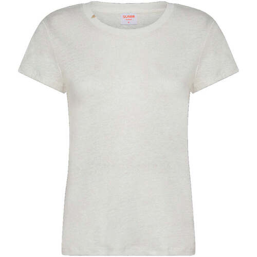 Abbigliamento Donna T-shirt & Polo Sun68  Bianco