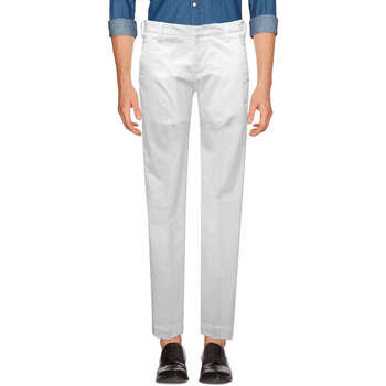 Abbigliamento Uomo Pantaloni Entre Amis  Bianco