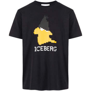 Abbigliamento Uomo T-shirt & Polo Iceberg  Nero