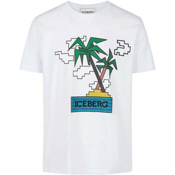 Abbigliamento Uomo T-shirt & Polo Iceberg  Bianco