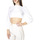 Abbigliamento Donna Top / Blusa Skills W255T07W511- Top Donna 000 Bianco Bianco