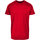 Abbigliamento Uomo T-shirts a maniche lunghe Build Your Brand Basic Rosso