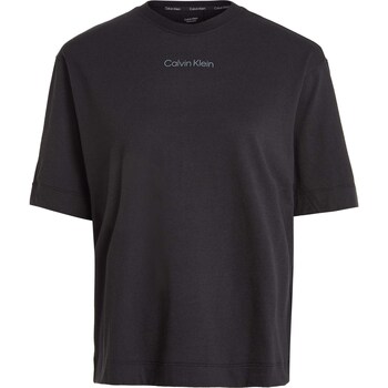 Abbigliamento Donna T-shirt & Polo Calvin Klein Jeans Pw - Ss T-Shirt(Rel Nero