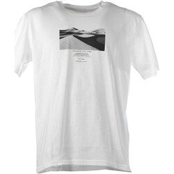 Abbigliamento Uomo T-shirt & Polo Selected Slhrelaxmorrey Print Ss O-Neck Tee W Bianco