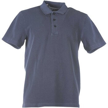 Abbigliamento Uomo T-shirt & Polo Selected Slhconnor Wash Ss Polo W Blu