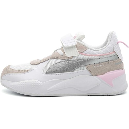 Scarpe Bambina Sneakers Puma Rs-X Metallic Ac+ Ps Bianco