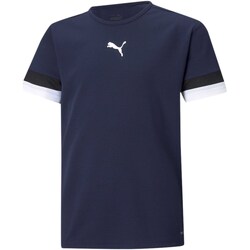 Abbigliamento Unisex bambino T-shirt & Polo Puma Teamrise Jersey Jr Blu