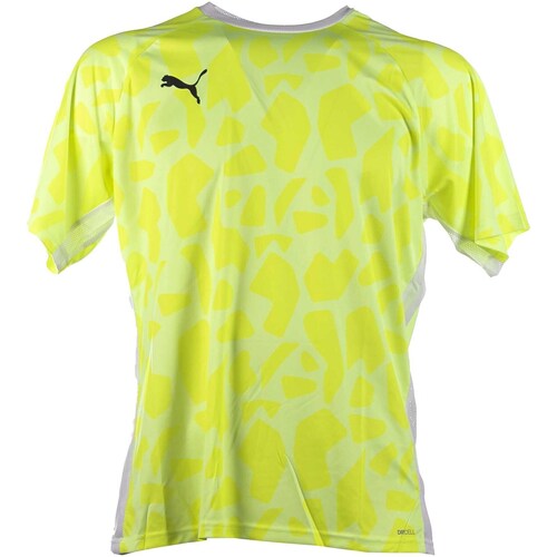 Abbigliamento Uomo T-shirt & Polo Puma Teamliga Padel Graphic Shirt Giallo