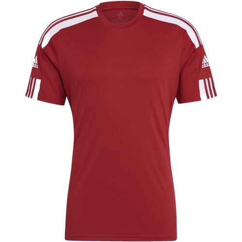 Abbigliamento Uomo T-shirt & Polo adidas Originals T-Shirt  Squad 21 Jsy Ss Rosso Rosso