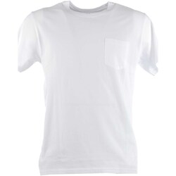 Abbigliamento Uomo T-shirt & Polo Bomboogie Rib Roundneck Pkt Te Bianco