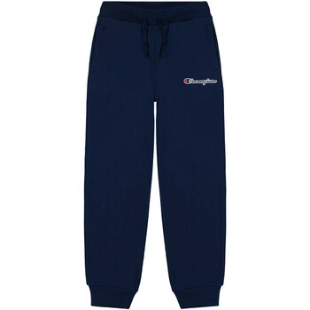 Abbigliamento Bambino Pantaloni Champion Pantaloni  Rib Cuff Pants Blu