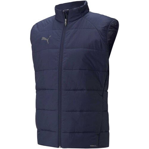 Abbigliamento Uomo Maglioni Puma Giubbino  Smanicato Teamliga Vest Jacket Blu Blu