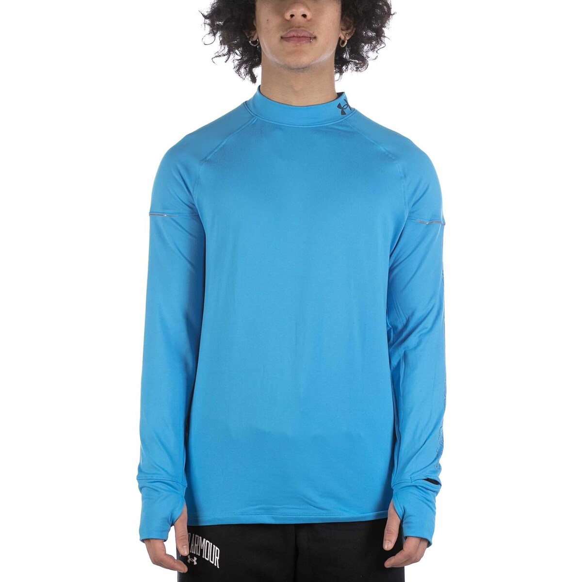 Abbigliamento Uomo T-shirt & Polo Under Armour T-Shirt  Outrun The Cold Azzurro Marine