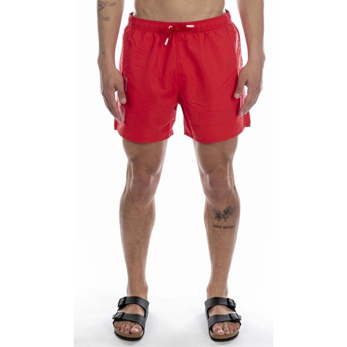 Abbigliamento Uomo Costume / Bermuda da spiaggia Emporio Armani EA7 Mens Woven Boxer Rosso