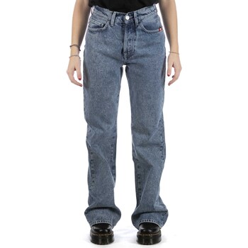 Abbigliamento Donna Pantaloni Amish Jeans  Kendal Denim Real Stone Blu Blu