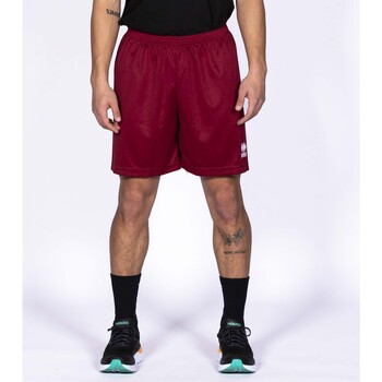 Abbigliamento Uomo Shorts / Bermuda Errea Pantaloni Corti  New Skin Panta Ad Granata Rosso