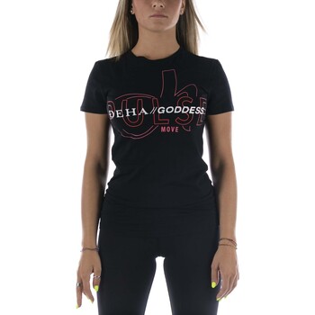 Abbigliamento Donna T-shirt & Polo Deha T-Shirt  Graphic T-Shirt Nero Nero