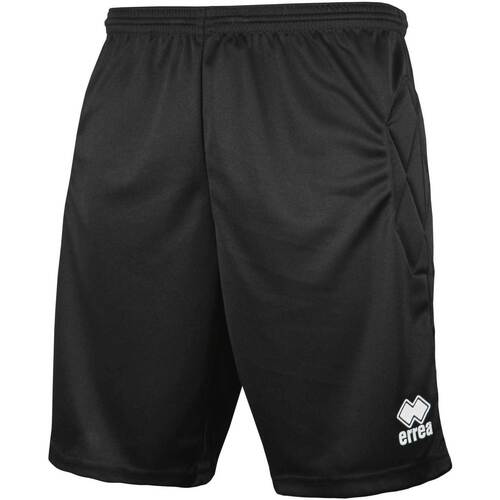 Abbigliamento Shorts / Bermuda Errea Pantaloni Corti  Impact Portiere Nero Nero